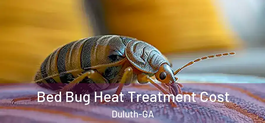  Bed Bug Heat Treatment Cost Duluth-GA
