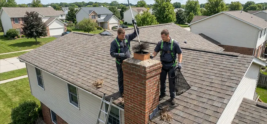Bird Removal From Chimney in Duluth