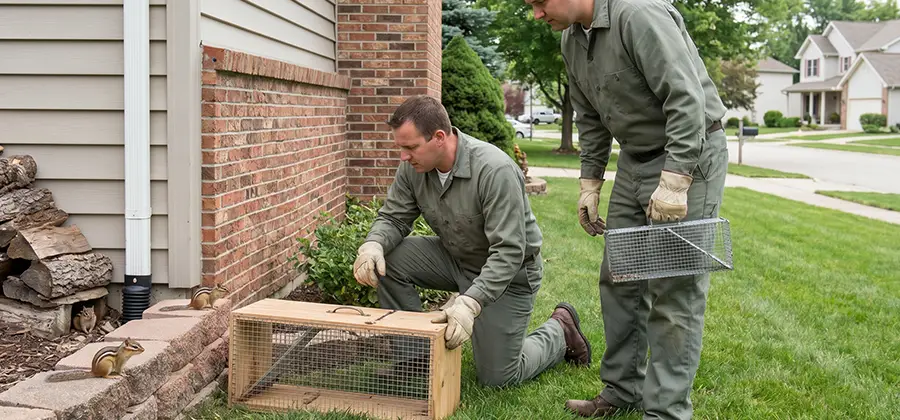 Remove Chipmunks From Yard in Duluth