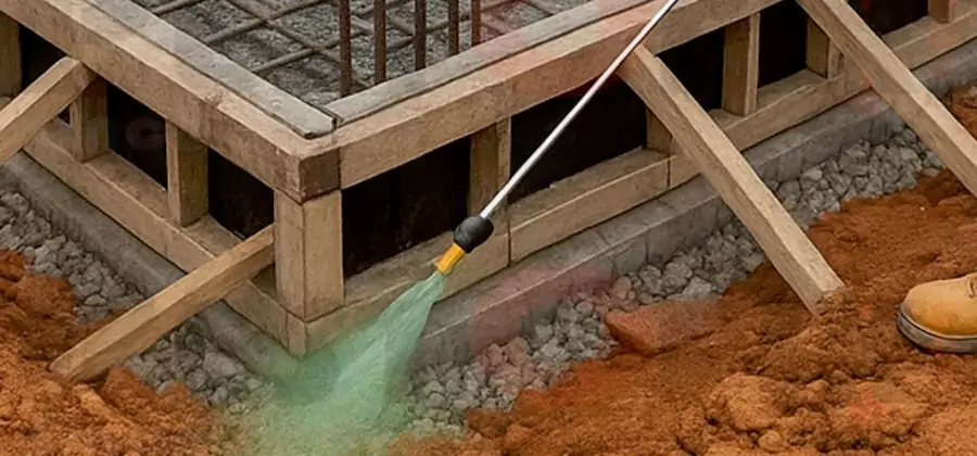 Foundation Slab Termite Treatment in Duluth