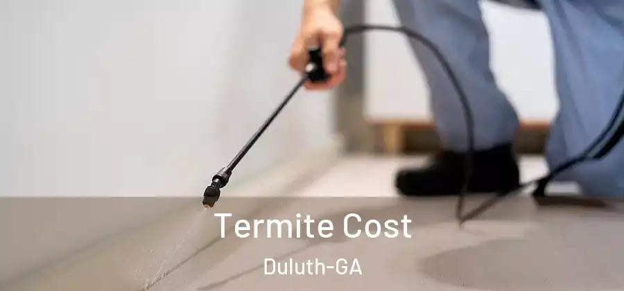  Termite Cost Duluth-GA
